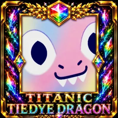 Titanic Tiedye Dragon