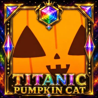 Titanic Pumpkin Cat