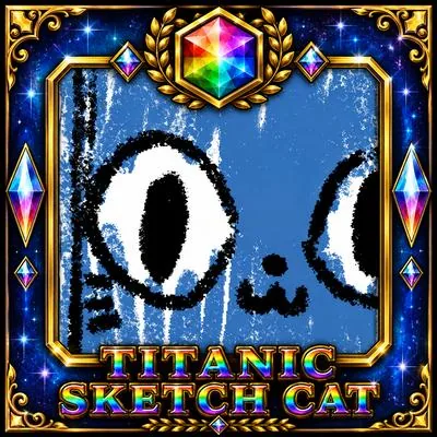 Titanic Sketch Cat