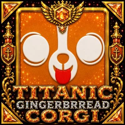 Titanic Gingerbread Corgi