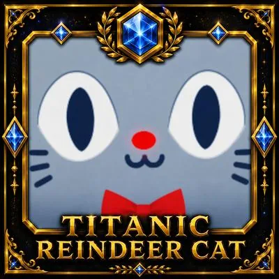 Titanic Reindeer Cat
