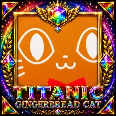Titanic Gingerbread Cat