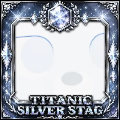 Titanic Silver Stag