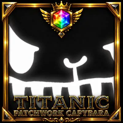 Titanic Patchwork Capybara