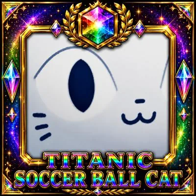 Titanic Soccer Ball Cat
