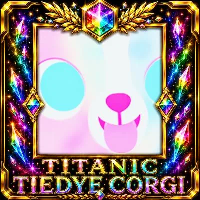 Titanic Tiedye Corgi