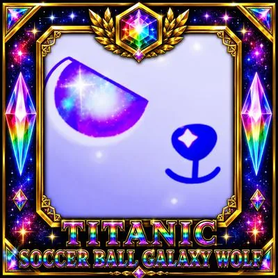 Titanic Soccer Ball Galaxy Wolf