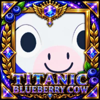 Titanic Blueberry Cow