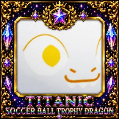 Titanic Soccer Ball Trophy Dragon