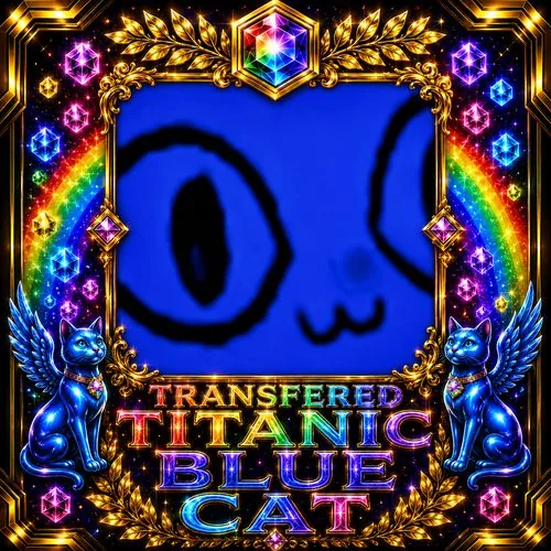 Transfered Titanic Blue Cat