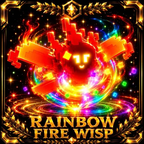 Rainbow Fire Wisp